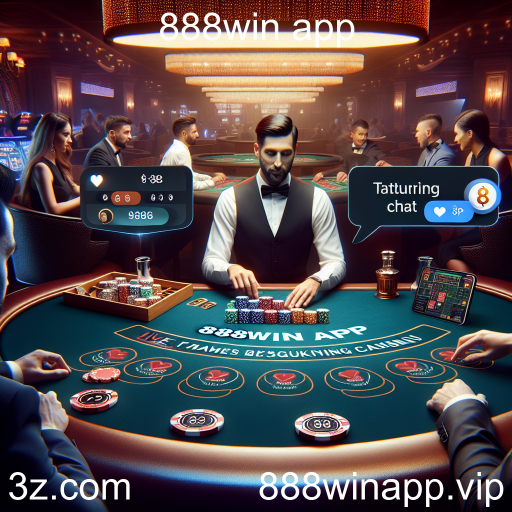 Descubra a Emoção do Cassino ao Vivo no 888win App